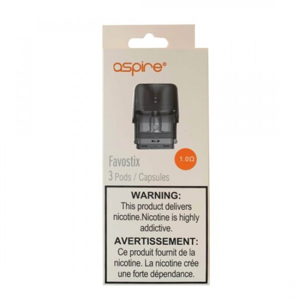 Aspire Favostix Replacement Pods With Coils 3Pcs