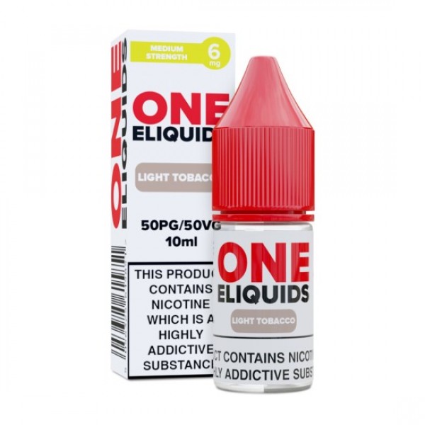 ONE ELIQUIDS Eliquid LIGHT TOBACCO 5-PACK