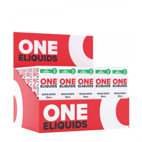 ONE ELIQUIDS Eliquid LIGHT TOBACCO 5-PACK