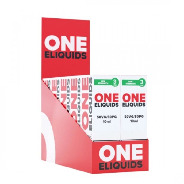 ONE ELIQUIDS Eliquid LIGHT TOBACCO 5-PACK