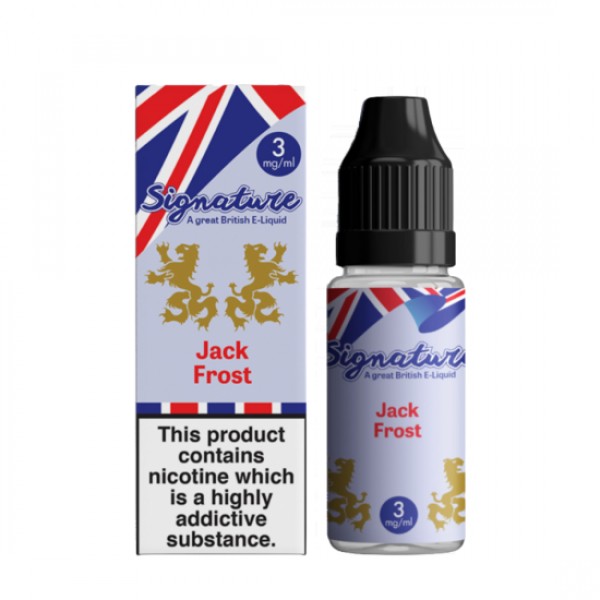 SIGNATURE 50/50 Eliquid JACK FROST 10-PACK