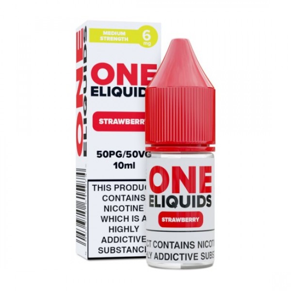 ONE ELIQUIDS Eliquid STRAWBERRY 5-PACK