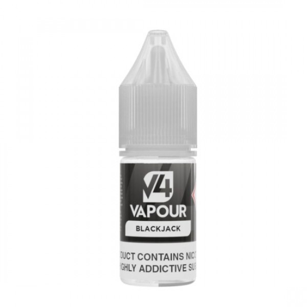 V4 VAPOUR Eliquid BLACKJACK 5-PACK