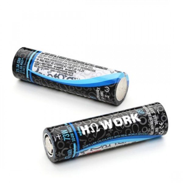 Hohm Tech Work 2 18650 Battery 2547mAh 35.8A