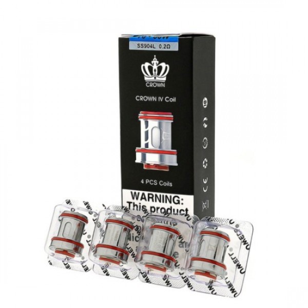 Uwell Crown 4 Vape Coils 4Pcs