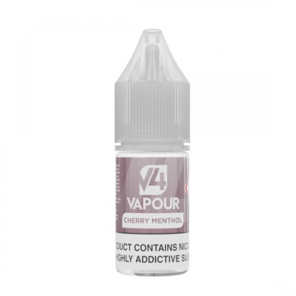 V4 VAPOUR Eliquid CHERRY MENTHOL 5-PACK