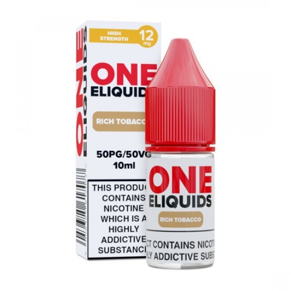 ONE ELIQUIDS Eliquid RICH TOBACCO 5-PACK