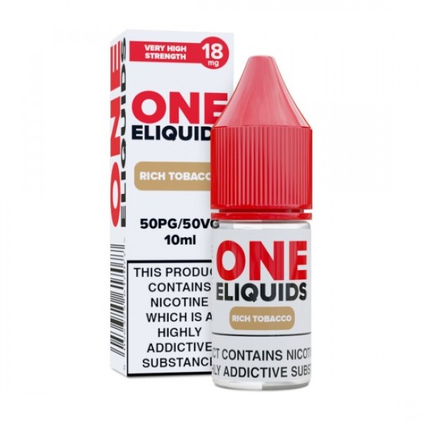 ONE ELIQUIDS Eliquid RICH TOBACCO 5-PACK