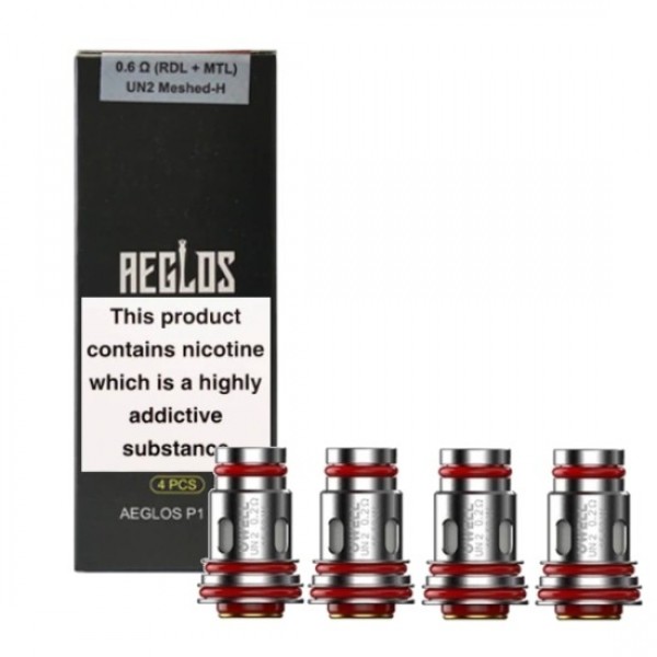 Uwell Aeglos P1 Vape Coils 4Pcs