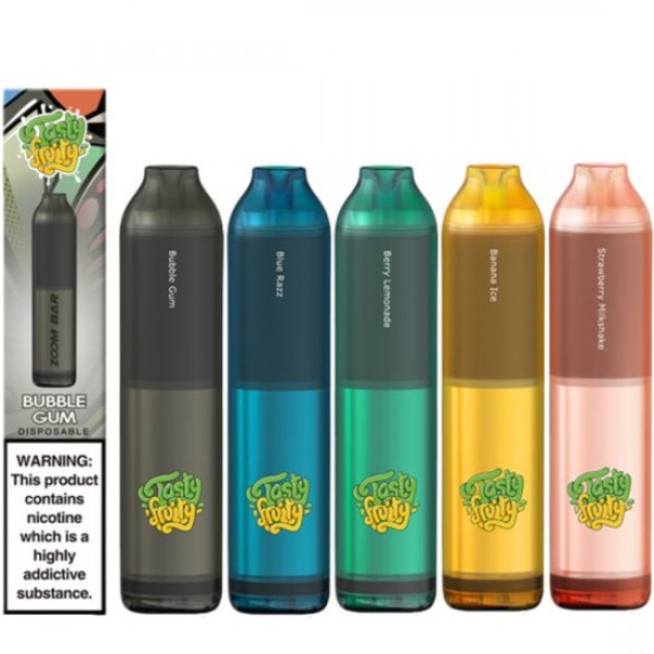 Tasty Fruity Zoom Bar Disposable Vape Kit 600 Puffs