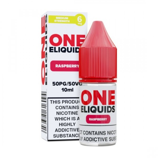 ONE ELIQUIDS Eliquid RASPBERRY 5-PACK