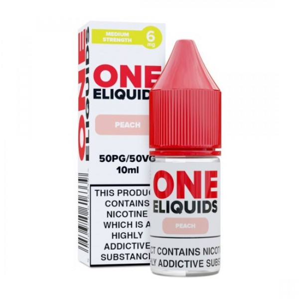 ONE ELIQUIDS Eliquid PEACH 5-PACK