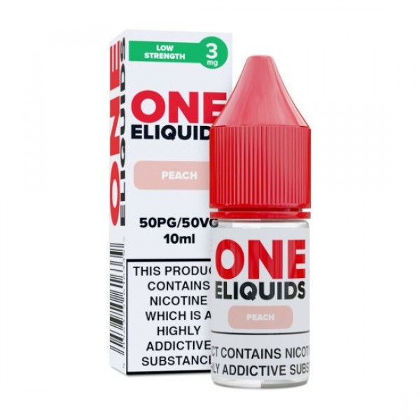 ONE ELIQUIDS Eliquid PEACH 5-PACK