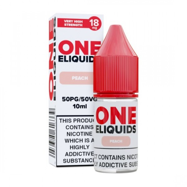 ONE ELIQUIDS Eliquid PEACH 5-PACK