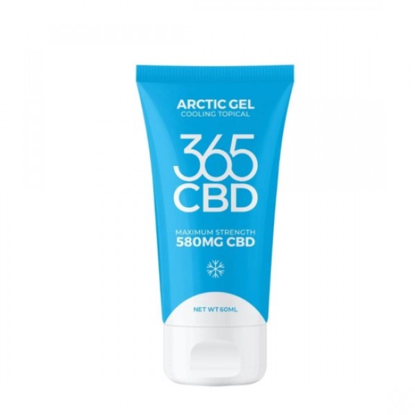 365CBD Arctic Gel 580mg CBD Cooling Topical Balm 60ml