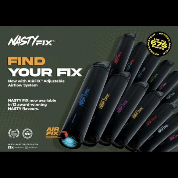 Nasty Fix Air Disposable Vape Kit 20mg