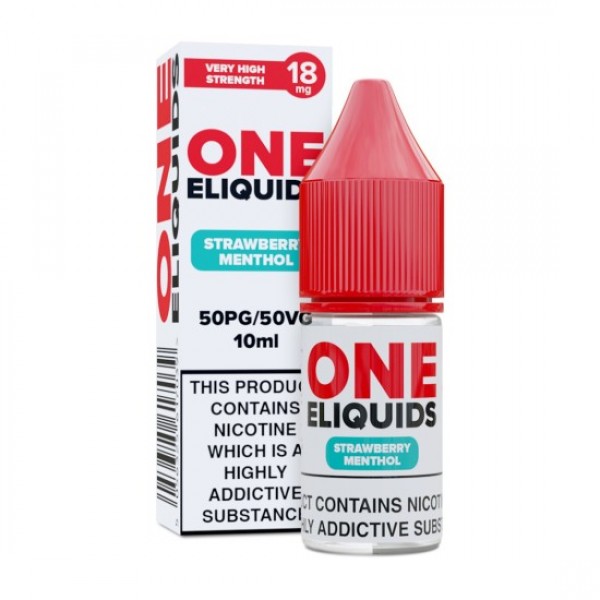 ONE ELIQUIDS Eliquid STRAWBERRY MENTHOL 5-PACK