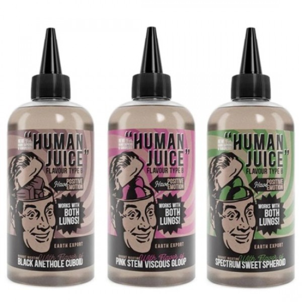 Joes Human Juice Eliquid Shortfills 200ml