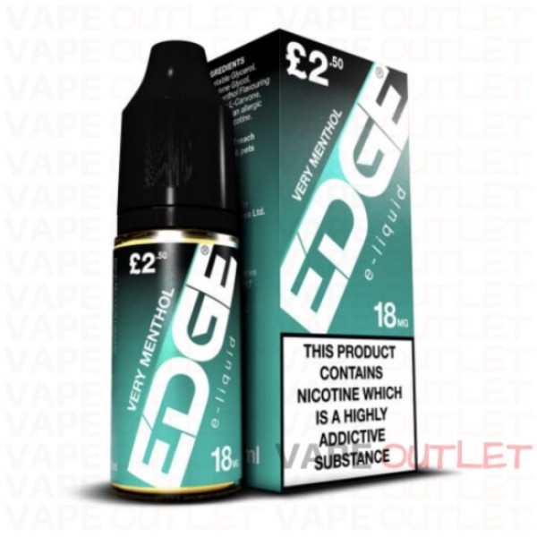 EDGE Eliquid VERY MENTHOL 10ml