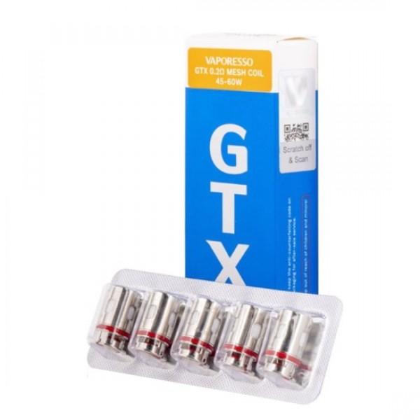 Vaporesso GTX Vape Coils 5Pcs