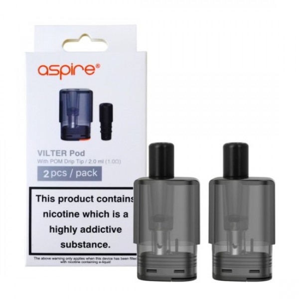 Aspire Vilter Replacement POM Pods 2Pcs