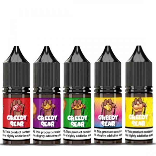 Greedy Bear Nic Salt Eliquids 10ml