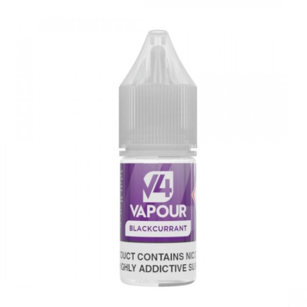 V4 VAPOUR Eliquid BLACKCURRANT 5-PACK