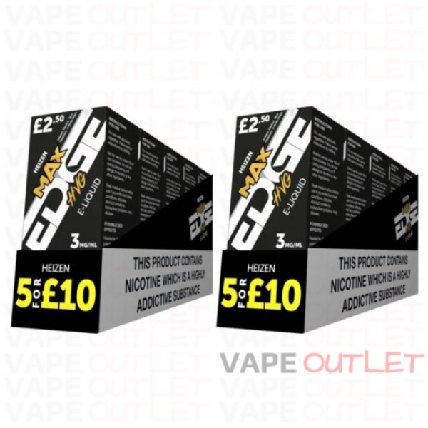 EDGE MAX Eliquid HEIZEN 3MG 10ml