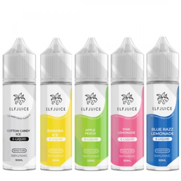 Elf Juice Eliquid Shortfills 60ml