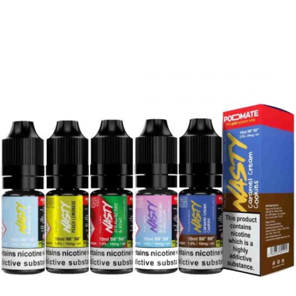 Nasty Juice PodMate Nic Salt Eliquids 10ml