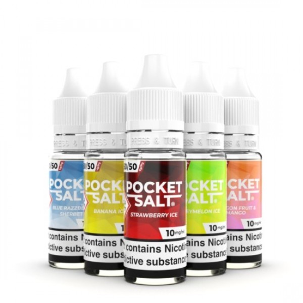 Drip Hacks Pocket Salt Nic Salt Eliquids 10ml