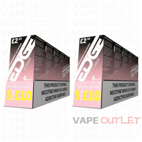 EDGE Eliquid STRAWBERRY MILKSHAKE 10-PACK