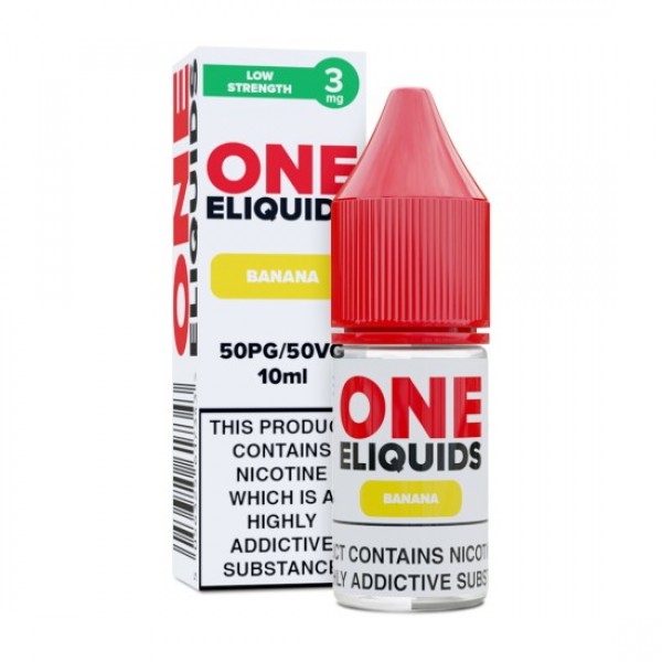 ONE ELIQUIDS Eliquid BANANA 5-PACK