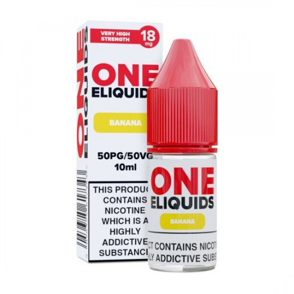 ONE ELIQUIDS Eliquid BANANA 5-PACK