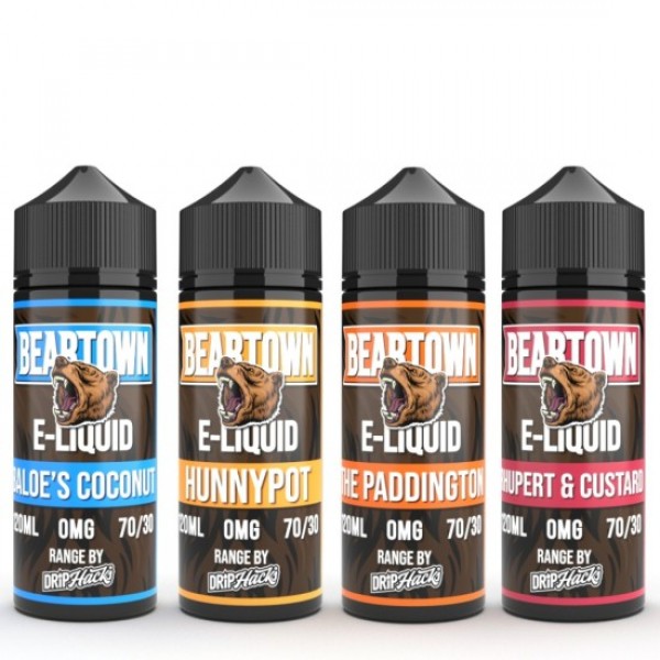 Drip Hacks Beartown Eliquid Shortfills 120ml