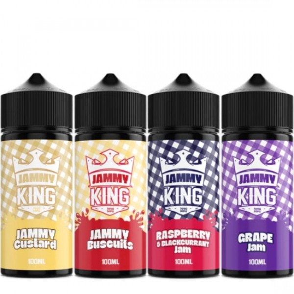 King Eliquids Jammy King Eliquid Shortfills 120ml