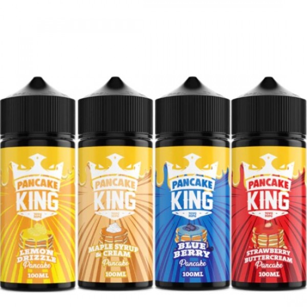 King Eliquids Pancake King Eliquid Shortfills 120ml