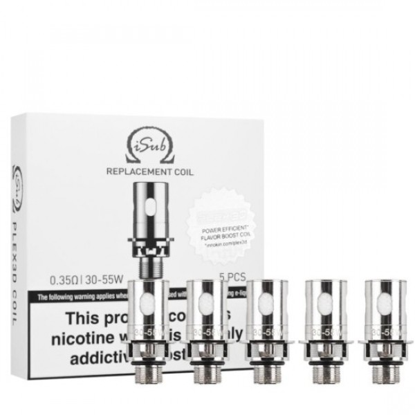 INNOKIN ISUB PLEX 3D VAPE COILS 5PCS