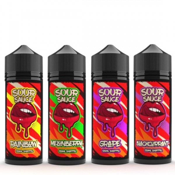 Drip Hacks Sour Sauce Eliquid Shortfills 120ml