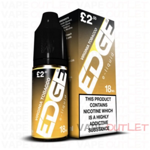 EDGE Eliquid VIRGINIA TOBACCO 10ml