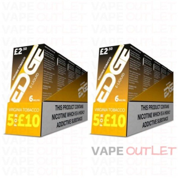 EDGE Eliquid VIRGINIA TOBACCO 10ml