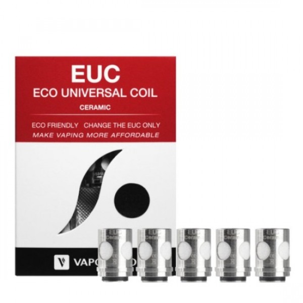 VAPORESSO EUC ECO UNIVERSAL CERAMIC VAPE COILS 5PCS