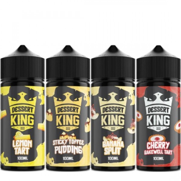 King Eliquids Dessert King Eliquid Shortfills 120ml