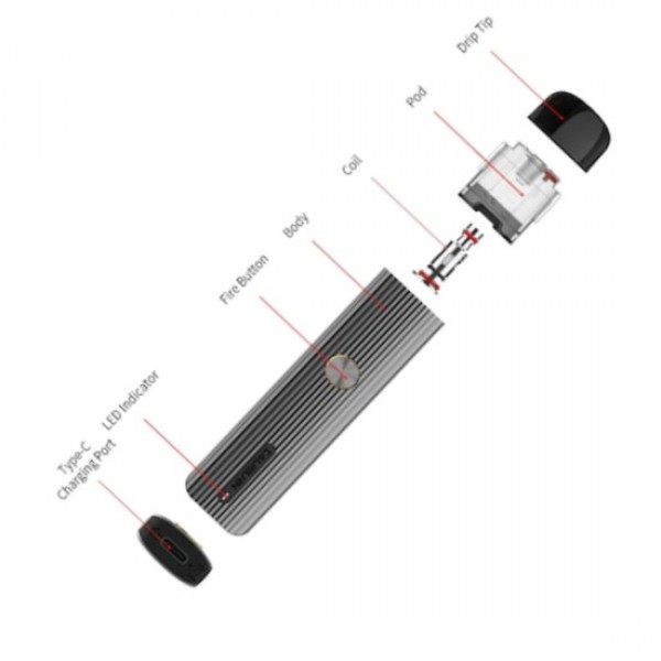 Uwell Caliburn G Pod Vape Kit 690mAh