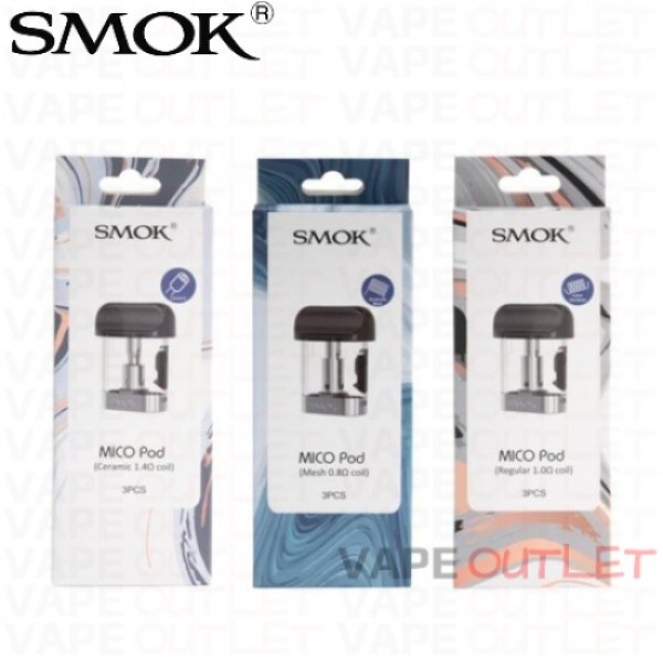 Smok Mico Replacement Pods 3Pcs