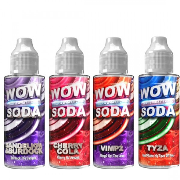 WOW That's What I Call Soda Eliquid Shortfills 120ml