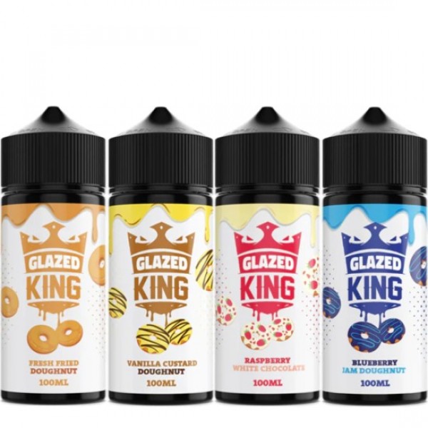 King Eliquids Glazed King Eliquid Shortfills 120ml