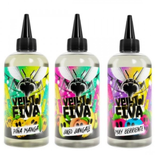 Joes Yellow Fiva Eliquid Shortfills 240ml