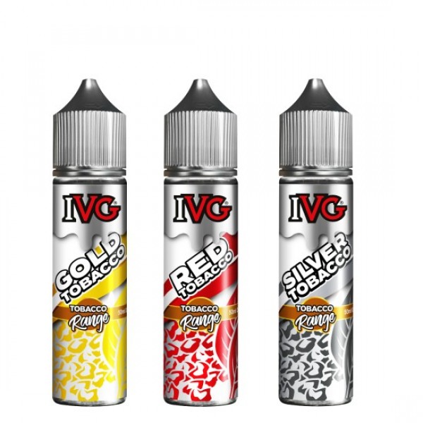 IVG TOBACCO RANGE Eliquid Shortfills 60ML