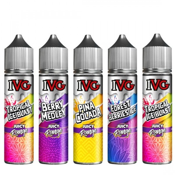 IVG JUICY RANGE Eliquid Shortfills 60ML